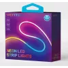 LED lente Vention PAEWH 2 m, USB 5V, RGB ar IR tālvadību, abpusēja līmlente
