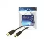 USB kabelis MediaRange MRCS101 1.8m USB A - USB B Melns