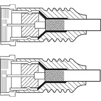 Goobay SAT antennas kabelis (A klase, >85 dB), 2x ekranēts, 2 m, Balts - F-spraudnis > F-spraudnis (pilnībā ekranēts) (66622)