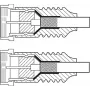 Goobay SAT antennas kabelis (A klase, >85 dB), 2x ekranēts, 2 m, Balts - F-spraudnis > F-spraudnis (pilnībā ekranēts) (66622)