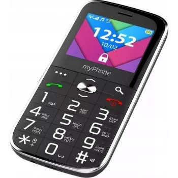 myPhone Halo C | Melns | 2,2 collu | TFT | 32 MB | 32 MB | Divas SIM kartes | Kameras izšķirtspēja 0,3 MP | 1900 mAh