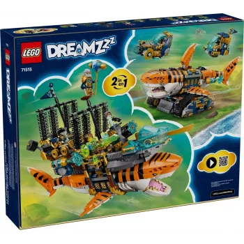 LEGO DREAMZZZ 71515 Tīģerhaizivs tanks