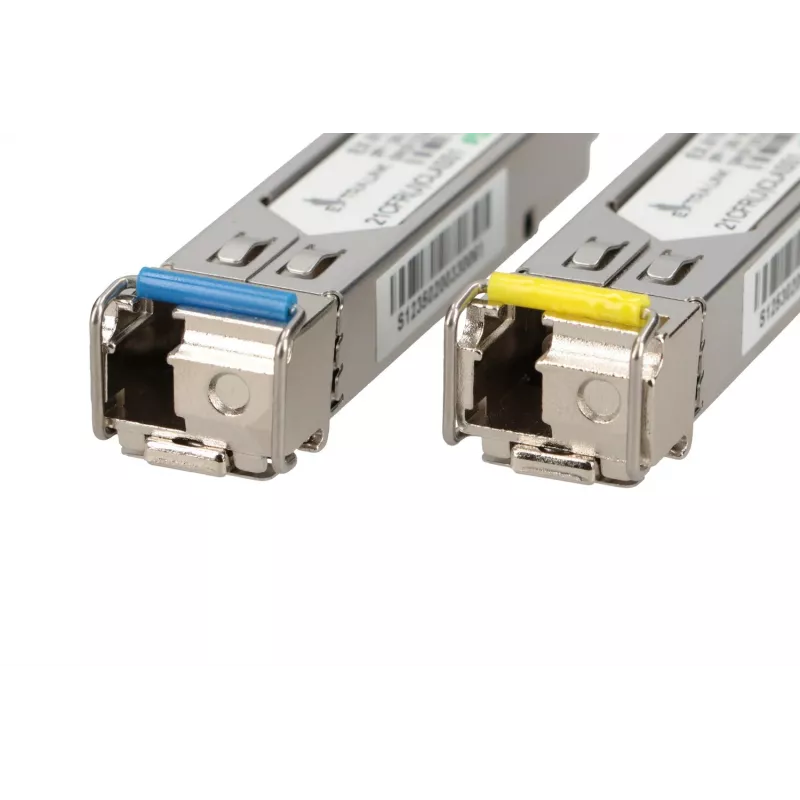 SFP WDM moduļu pāris Extralink 1.25G 1310/1550nm viensvieda 3km LC DOM