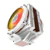 Procesora dzesētājs Darkflash E400 PLUS (balts) — aktīvā gaisa dzesēšana CPU, torņa dizains, divu ventilatoru konfigurācija