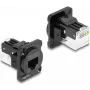 DeLOCK D-Type modulis RJ45 Cat.6A sievišķais uz LSA sievišķais melns 87817