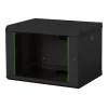 Sienas stiprinājuma skapis Digitus DN-19 07-U-SW, 7U, melns