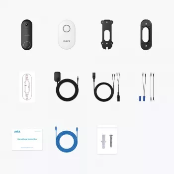 Reolink D340W durvju zvana kamera 5MP Wi-Fi Personu noteikšana Divvirzienu audio