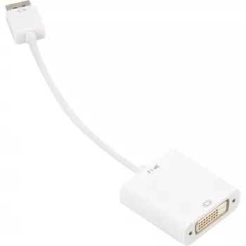Sharkoon DisplayPort uz DVI adaptera kabelis 0,15 m balts