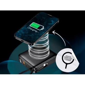 Pārnēsājams lādētājs Tracer Scout 10000 mAh MAG+PD+QC