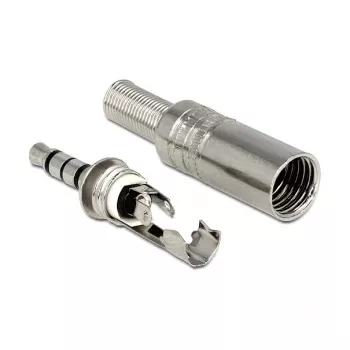 Vadu savienotājs DeLOCK 65546 3,5 mm Sudraba