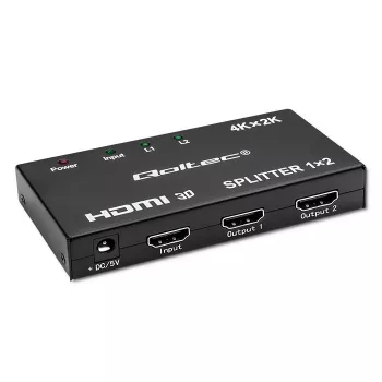 Aktīvs HDMI sadalītājs 2 x HDMI 4Kx2K, 3.4 Gbps