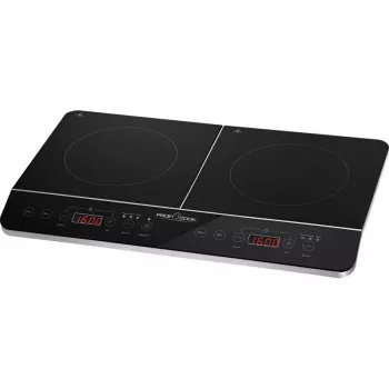 PROFI COOK PC-DKI 1067 indukcijas plīts, 3500W, 2 gatavošanas zonas, melna