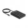 Ciparu tastatūra DeLOCK 12108 USB Melna 19 taustiņi 1.6m kabelis