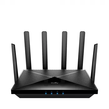 Cudy LT700 4G LTE Cat 6 maršrutētājs, Qualcomm mikroshēma, Divas SIM, AC1200 Divjoslu WiFi, 4 Gigabitu porti, OpenVPN