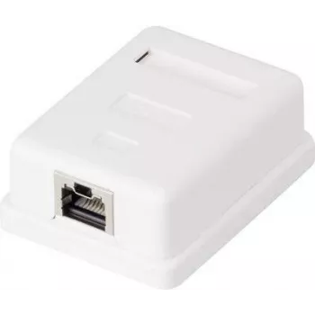 Renkforce CAT6 tīkla kontaktligzda 1 ports, balta