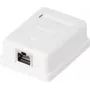 Renkforce CAT6 tīkla kontaktligzda 1 ports, balta