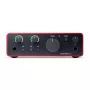 Focusrite Scarlett Solo 4. paaudze - 2 kanālu audio interfeiss