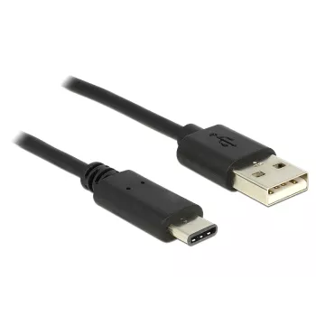 USB kabelis DeLOCK 0.5m USB 2.0-A USB 2.0-C