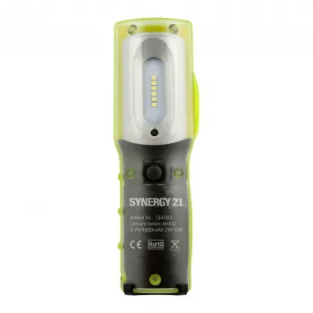 Synergy 21 LED uzlādējama darbnīcas lampa vidēja