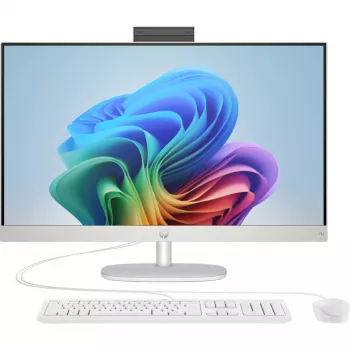 AIO HP 24-ct2450ng 23,8 inch FHD Ryzen AI 5 340 16GB/1TB SSD Win11 BX8Y9EA#ABD Balts - tastatūras izkārtojums var būt vācu