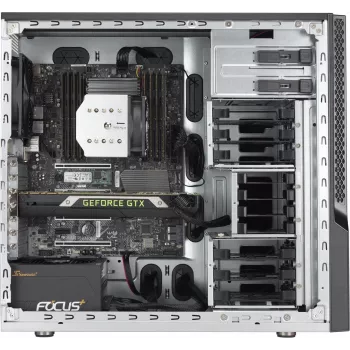 Datora korpuss Supermicro SuperChassis GS5A-754K Midi Tornis Melns, Pelēks
