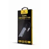 Gembird A-CM-COMBO5-02 USB-C 5-in-1 daudzportu adapteris, sudraba