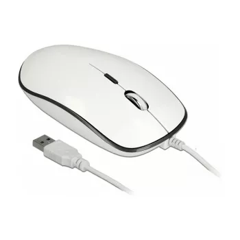 Pele DeLOCK 12532 Office Ambidextrous USB Type-A Optiskā 3200 DPI
