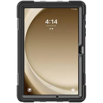 4smarts Rugged Case Grip Samsung Galaxy Tab A9+ 27,9 cm aizsargmaciņš ar 2 statīva režīmiem Melns