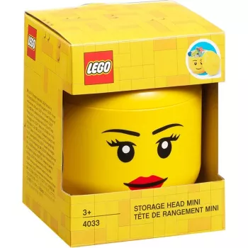 Uzglabāšanas konteiners Storage Head Mini Copenhagen Girl, LEGO saderīgs, 40331725