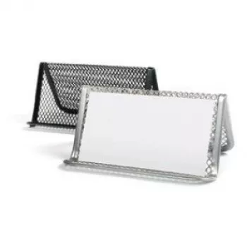 Biznesa statīvs Forpus, sudrabs, 1 nodalījums, perforēts metāls