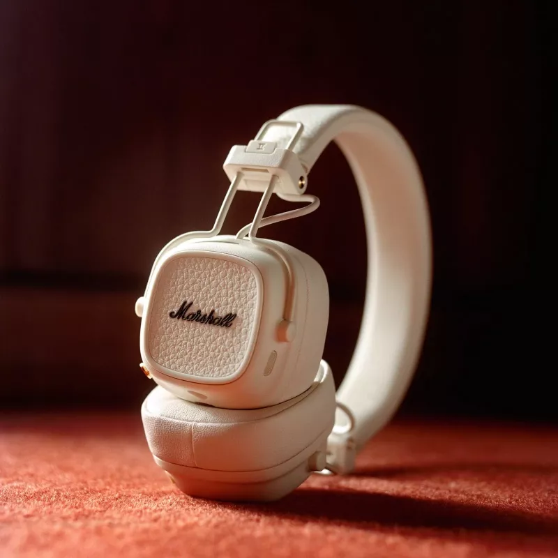 Marshall Major V Krējuma Krāsa Uzliekamās Ausu Austiņas