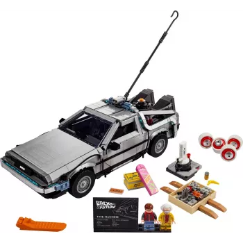 LEGO Icons 10300 Back to the Future Laika mašīna DeLorean DMC-12