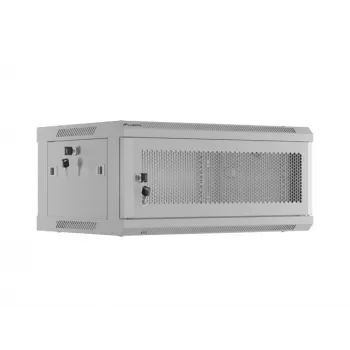 Rack skapis LANBERG WF01-6404-23S 19 collu 4U pelēks ar perforētām durvīm