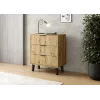 SCANDI 3S plāns ozols ARTISAN kumode