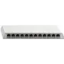 Rutenbeck PP-ClassEA iso-12 Ap 12x RJ-45 tīkla sadales panelis, balts