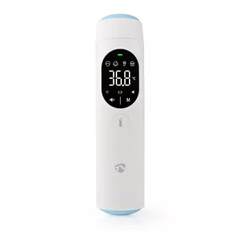 Nedis BTHTIR10WT digitālais ķermeņa termometrs Balts Ausu, pieres sensors