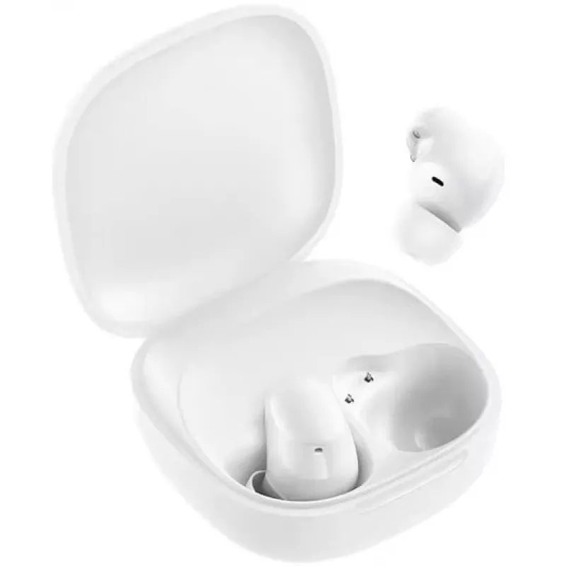 Bezvadu austiņas Xiaomi Buds 6 Play, Bluetooth, USB-C uzlāde, baltas