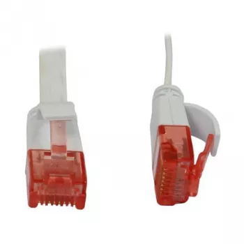 Patch kabelis RJ45 CAT6 250MHz 5m balts UTP (U/UTP) PVC plakans Synergy 21