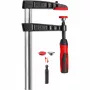 Bessey Original Temperguss-Schraubzwinge TG mit 2-Komponenten-Kunststoffgriff - Schraubzwinge - Eisen - Kunststoff - 25 cm