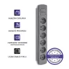 Qoltec 50277 Produkts Pelēks
