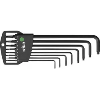 L-veida sešstūra atslēgu komplekts Wiha 32394, 8 gab., TORX® lodveida gals