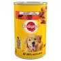 Pedigree mitrā barība suņiem, liellopu gaļa želejā, 400 g