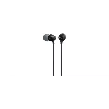 Sony MDR-EX15AP, Vadu austiņas, 8 – 22000 Hz, Zvani/Mūzika, 3 g, Melnas