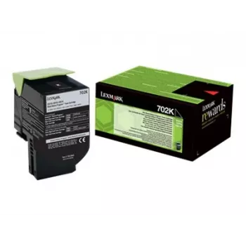 Tonera kasetne Lexmark 702K R 3000 lpp Melna