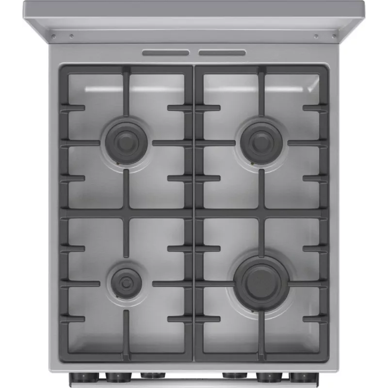Gorenje GKS5C71XF Brīvi stāvoša plīts ar cepeškrāsni Sudraba