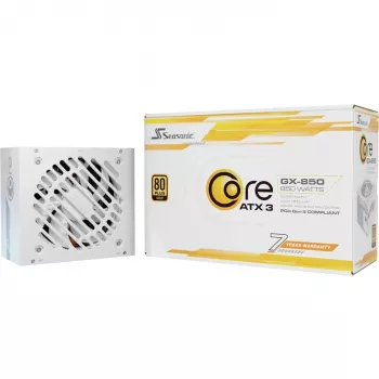 Barošanas bloks ATX 850W Seasonic Core GX-850 balts
