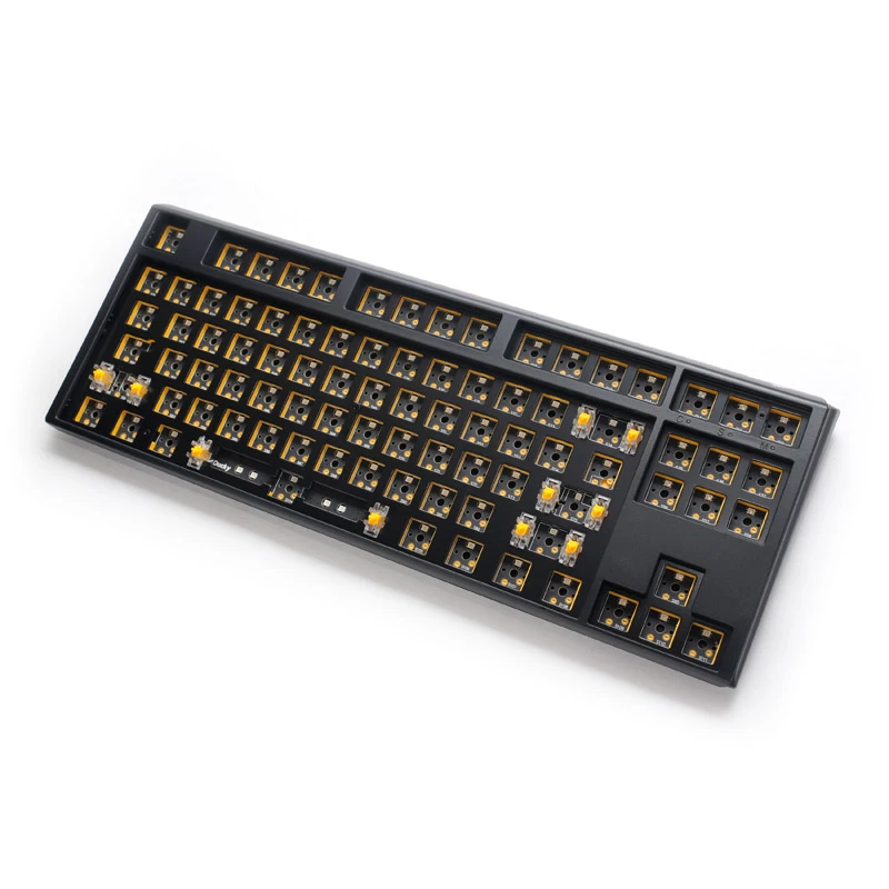 Ducky One 3 Hot-Swap Barebone TKL tastatūra Gaming USB US English Melna