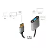 LogiLink CDA0109 Pārveidotājs DisplayPort uz VGA 0.15m Melns Pelēks