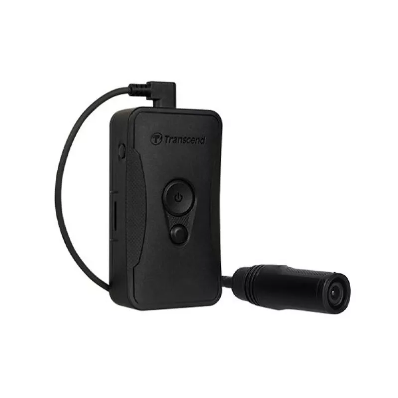 Ķermeņa kamera Transcend DrivePro Body 60 Full HD Wi-Fi Melna