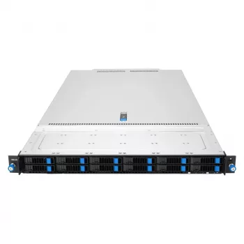 Rack 1U galddators ASUS ExperCenter Pro ERA100A B6 — Intel Core i5, 8GB DDR5, 4×2,5 collu sloti, 500W barošanas bloks, 1×PCIe 5.0 x16, 3×RJ‑45